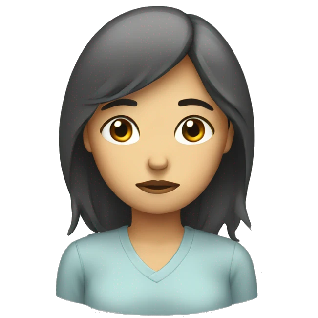 sad women emoji