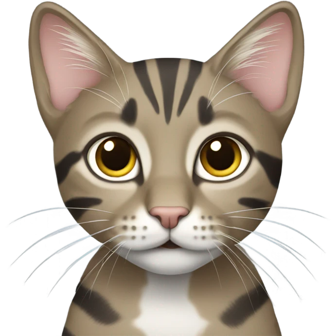 tan and gray tabby  emoji