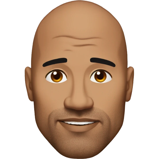 the rock a$yebrow emoji