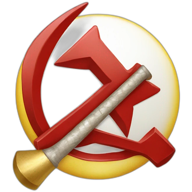 ussr hammer and sickle emoji