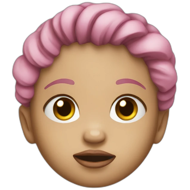 Broken doll baby emoji