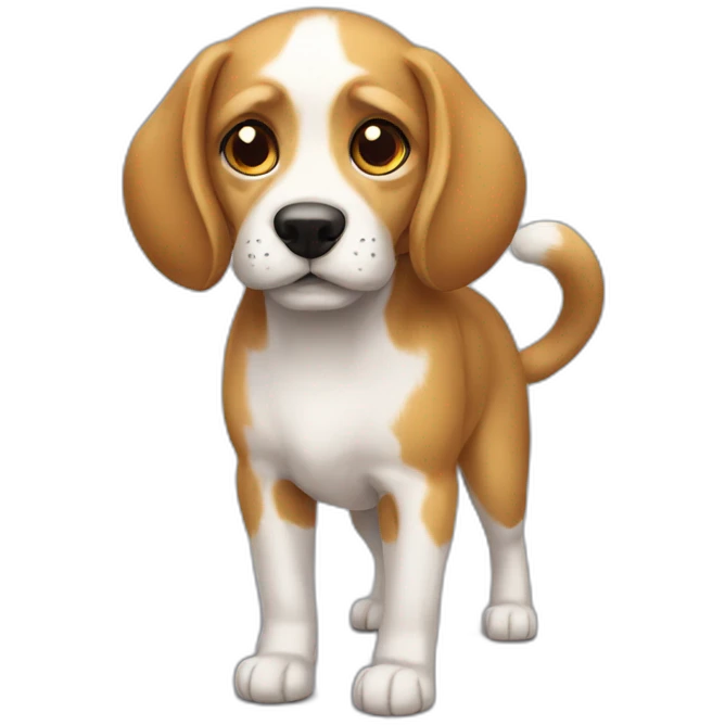 chat sur chien emoji