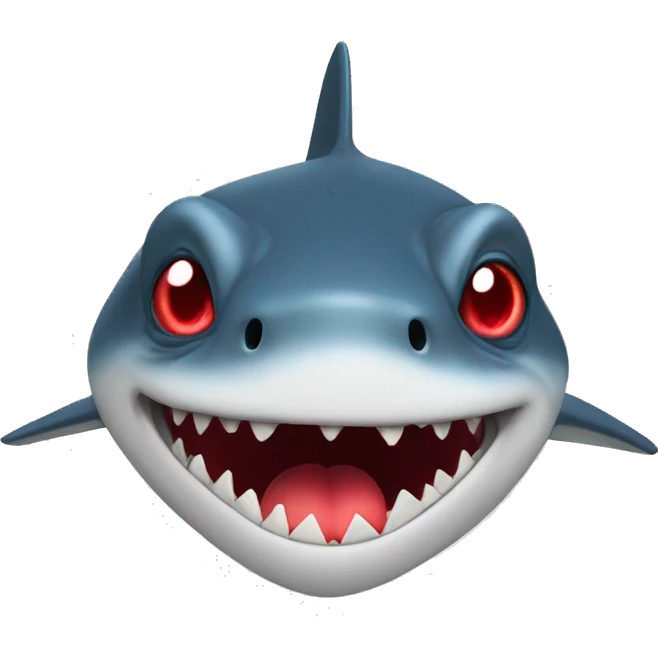 Tiburón con ojos de corazón  emoji