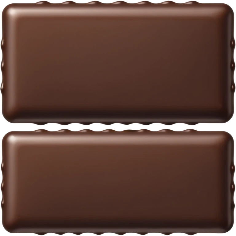 dark chocolate emoji