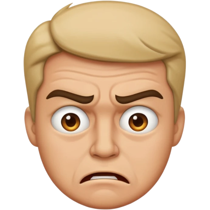 irritated emoji