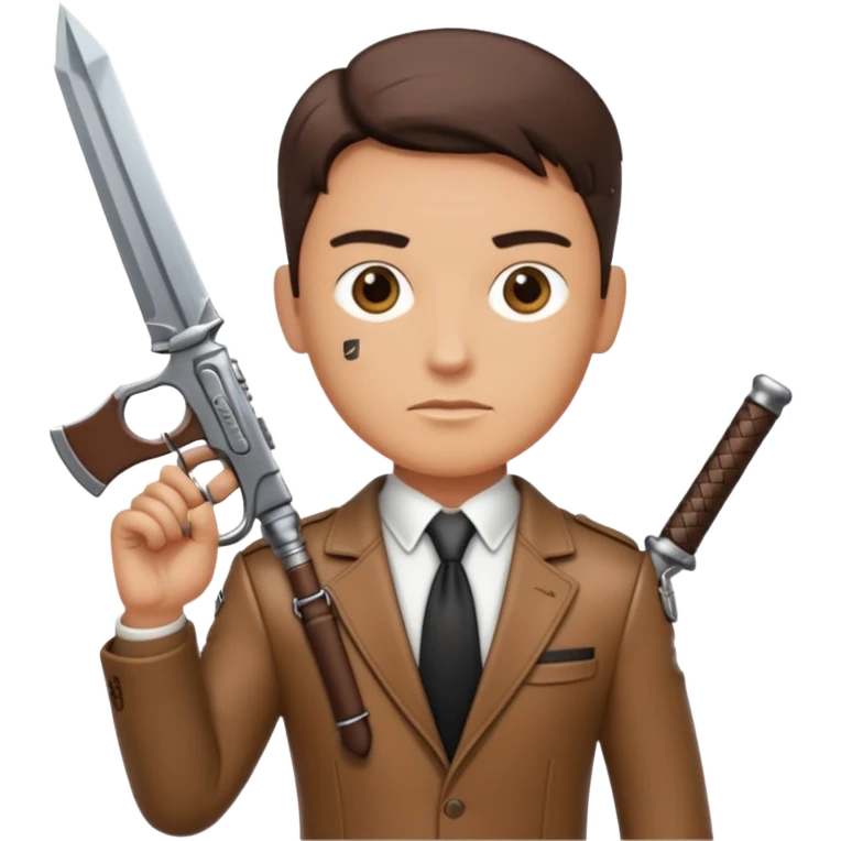 Boss with a prada weapon emoji