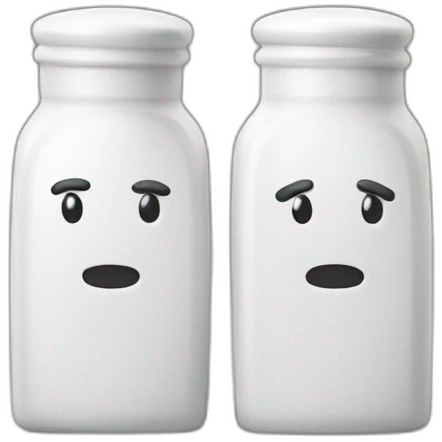 salt and pepper shakers emoji
