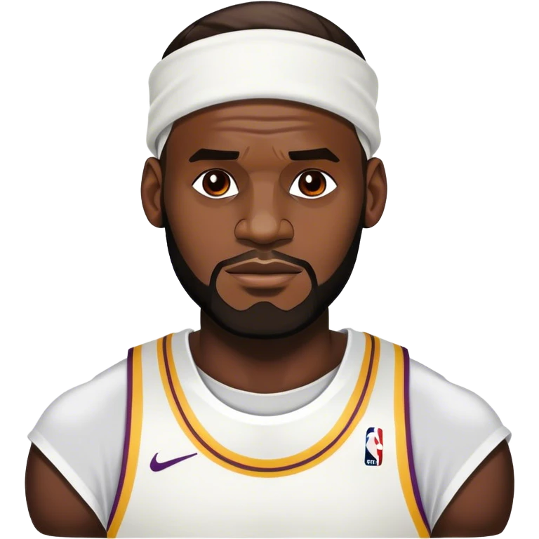 LeBron James with white sauce  emoji