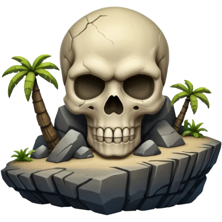 Skull Island  emoji