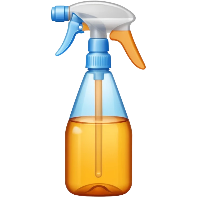Sanitizer amber spray bottle emoji