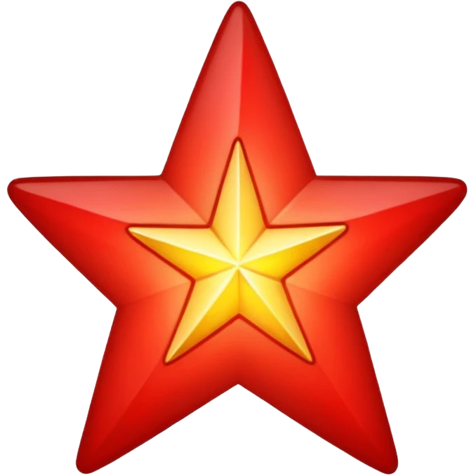 Red Star emoji