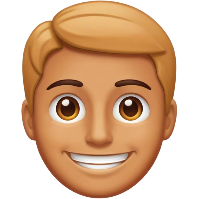 Dying inside smile emoji