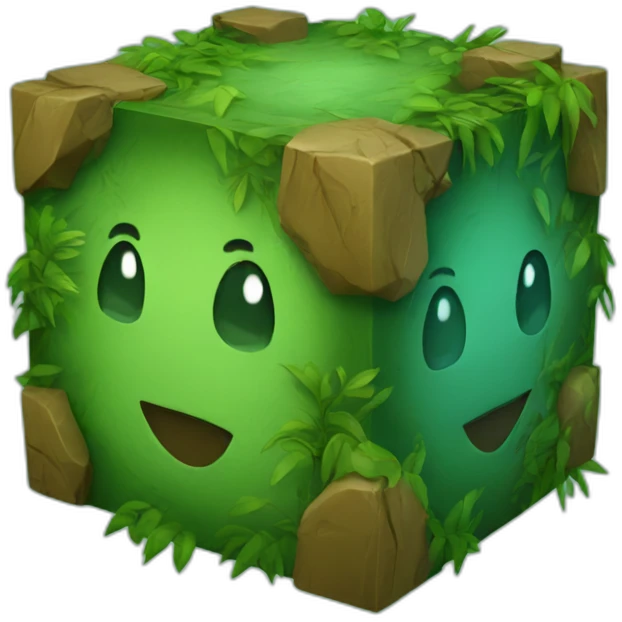 Jungle cube emoji