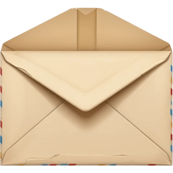 a paper with a folded corner in an envelope emoji