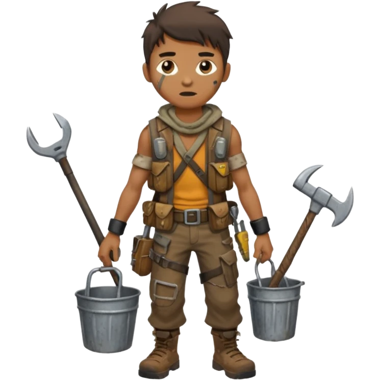 débrouille ferrailleur post apo survie loot emoji