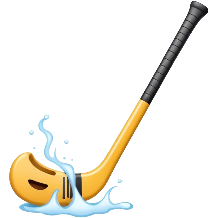 hockey stick farting emoji