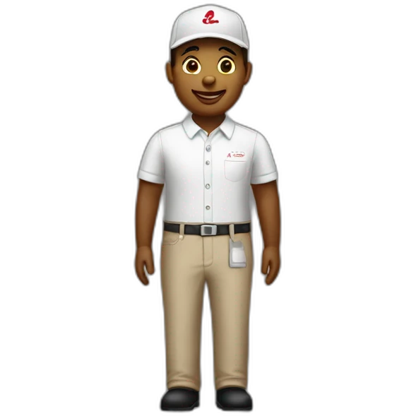 chik-fil-a-worker emoji