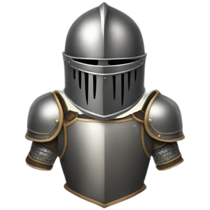 knight's armor emoji