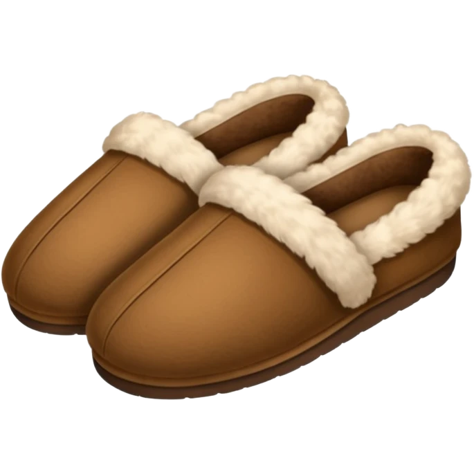 fur slipper emoji
