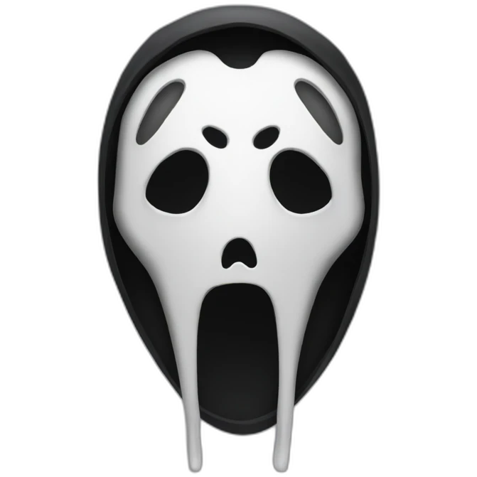 Ghostface emoji
