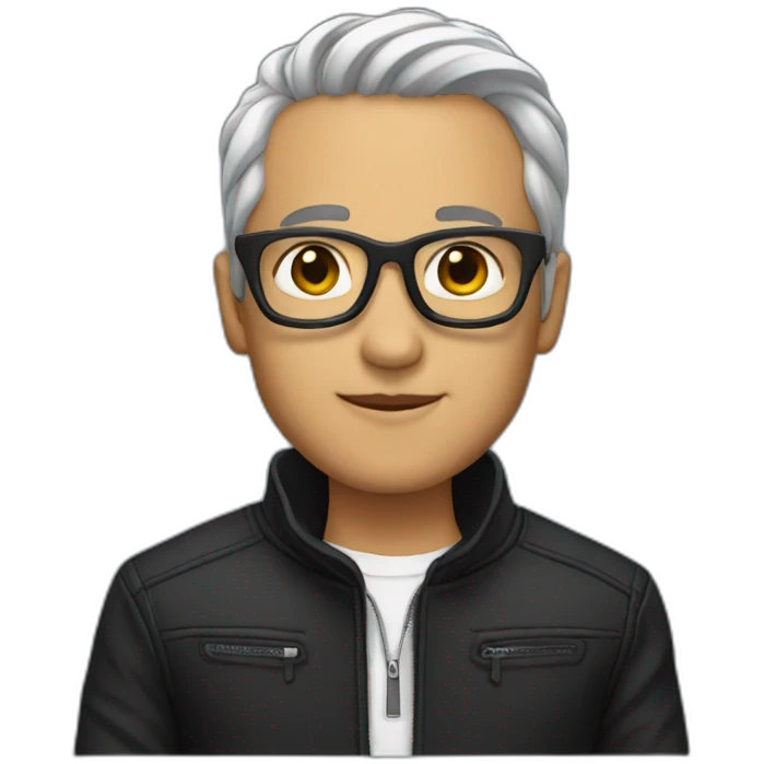 Black jacket emoji