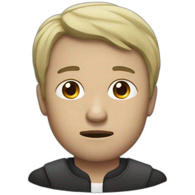Homme qui pleure emoji