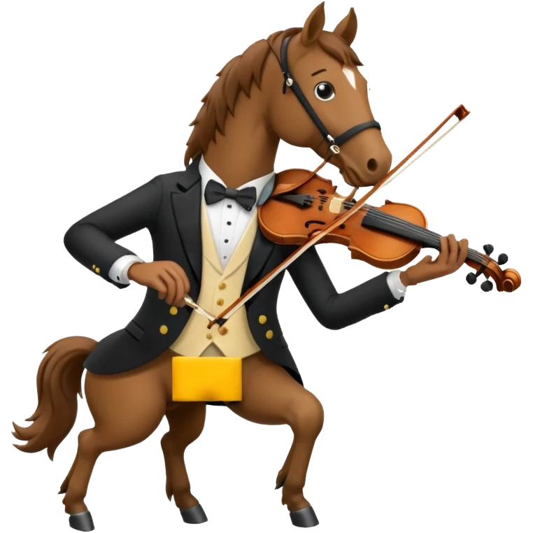 horse Musician emoji