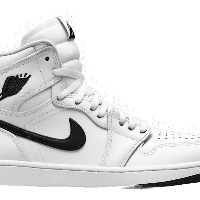 Air jordan 1 blancos emoji
