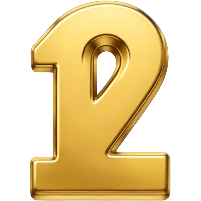 Erstelle mir die Nummer 1 emoji