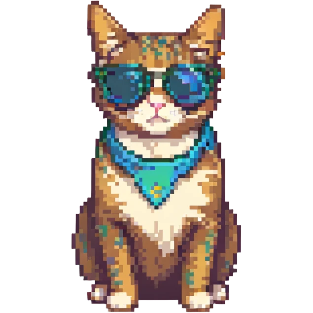 cat wearing sunglasses emoji