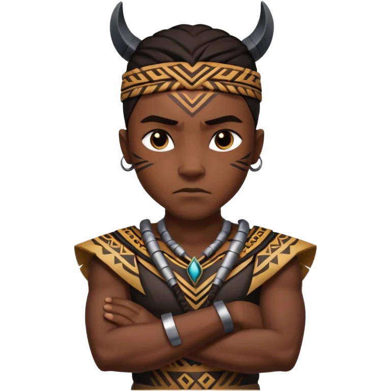 Wakanda forever 🙅 emoji