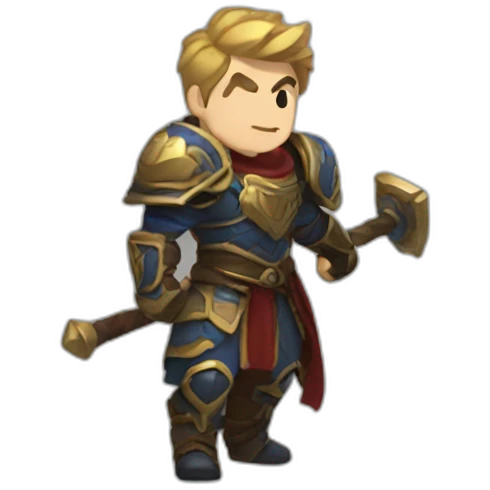 Garen spinning emoji