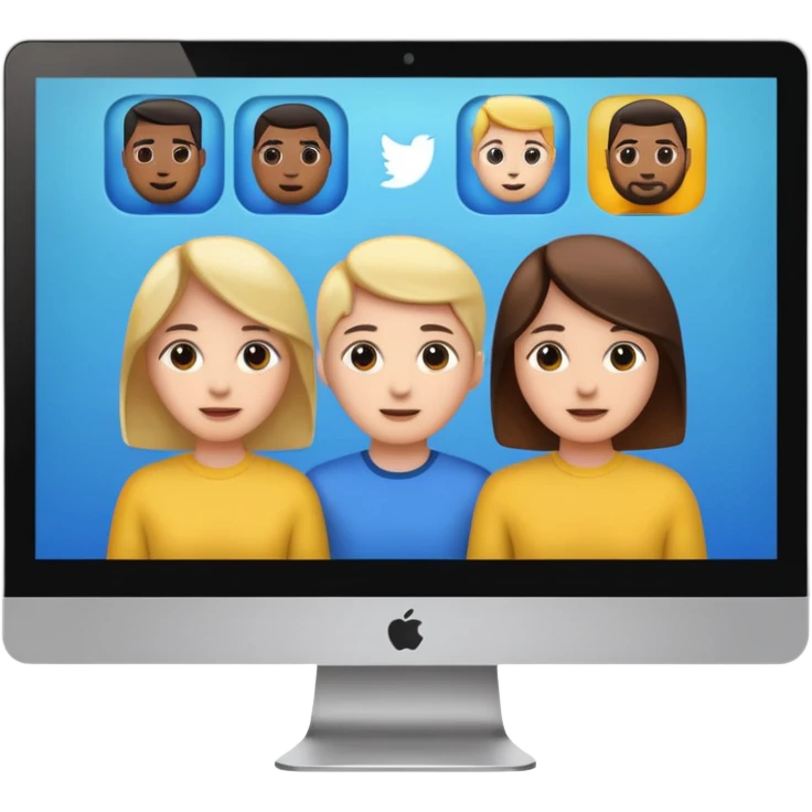 videollamada computadora emoji