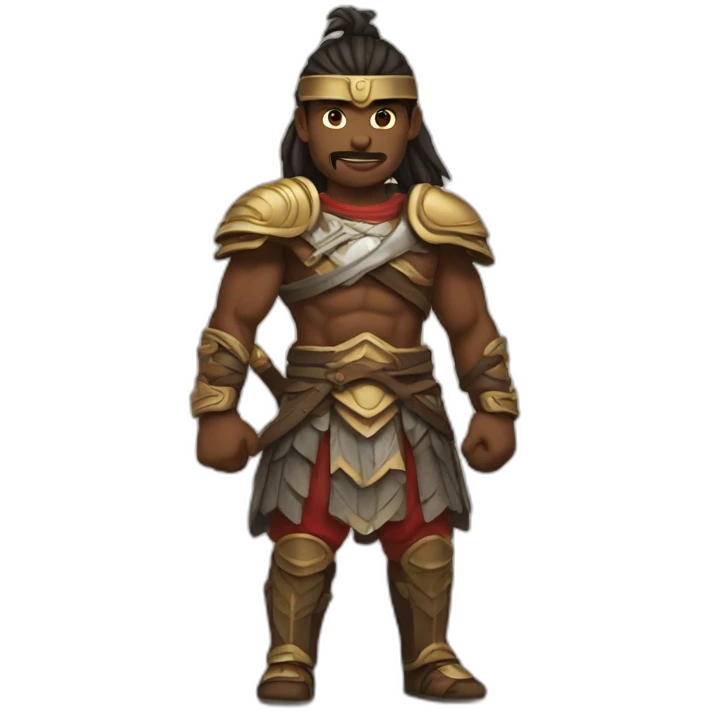 Warrior likes you emoji