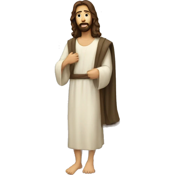 Jesus bible character emoji