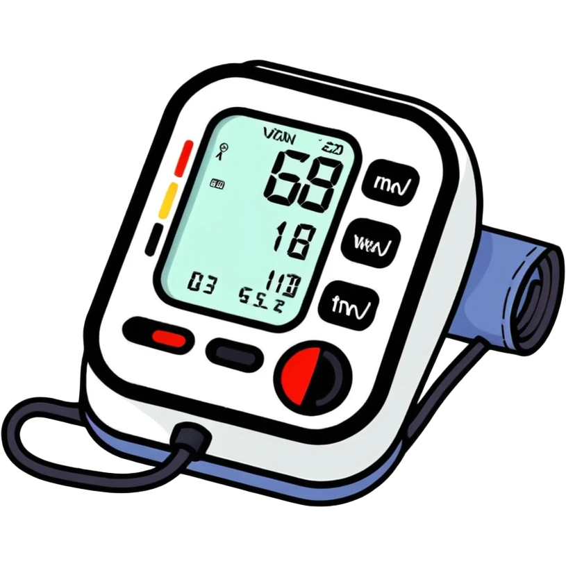Blood pressure monitor  emoji