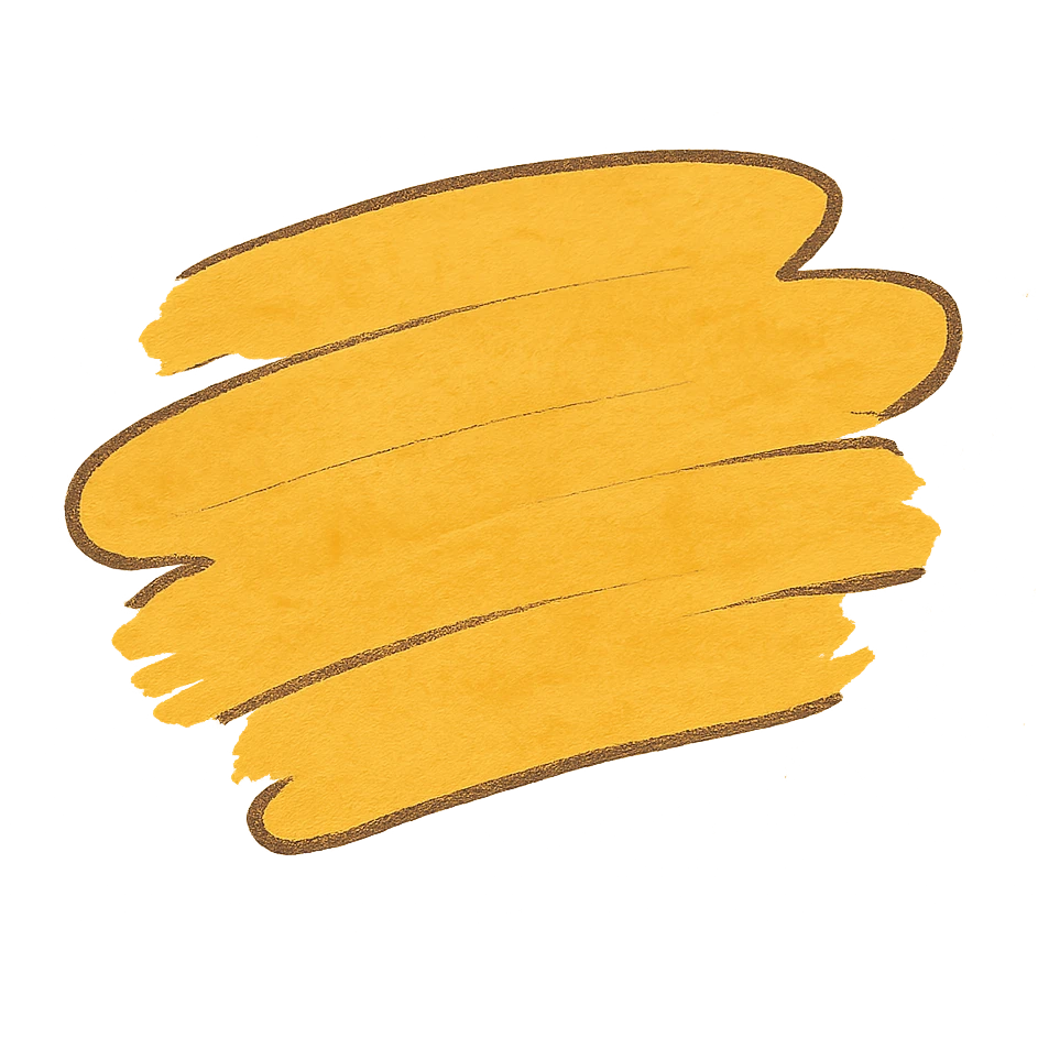 minimalist seamless yellow paint streak texture, abstract, organic, with more negative space, no background, no letters, for overlay use, inspired by the reference image emoji