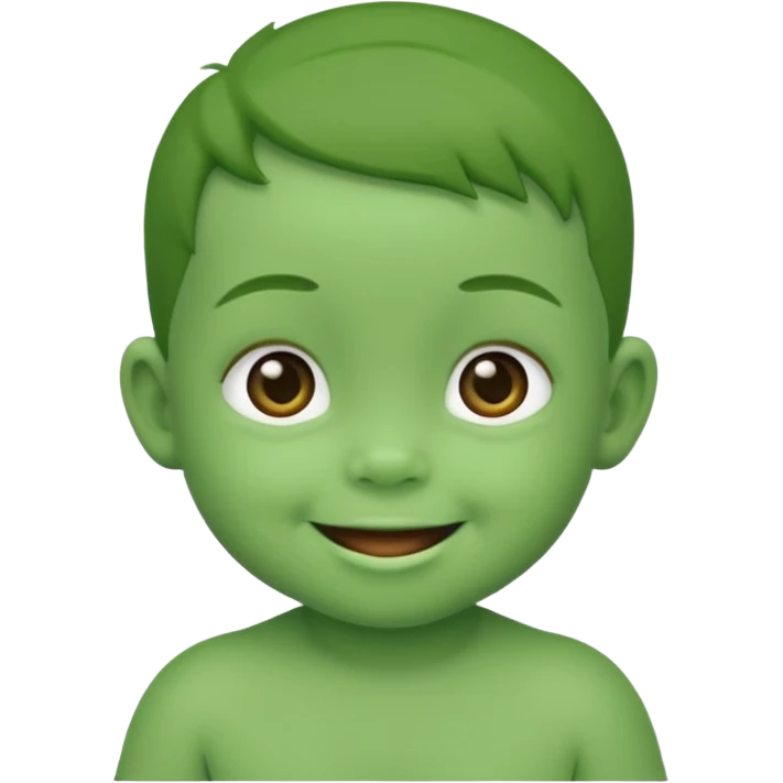 green baby emoji