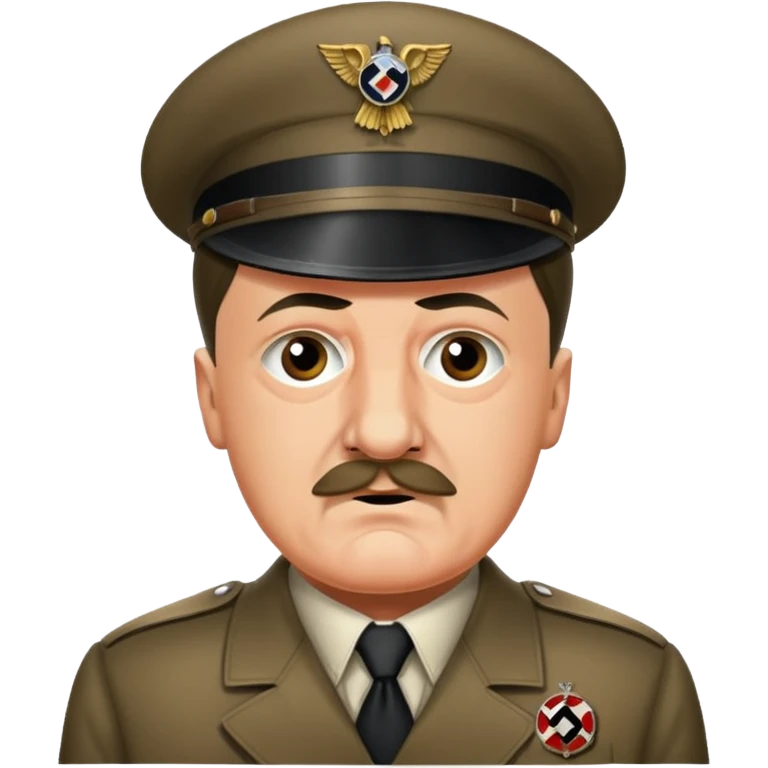 Je veux un emoji représentant adolf Hitler  emoji