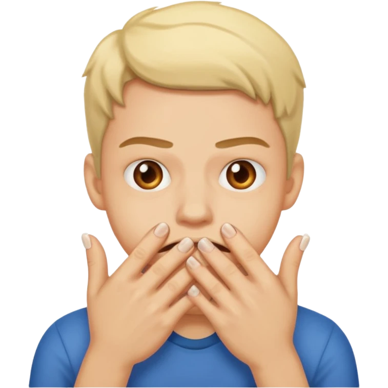 Bite nails. Nervous. emoji