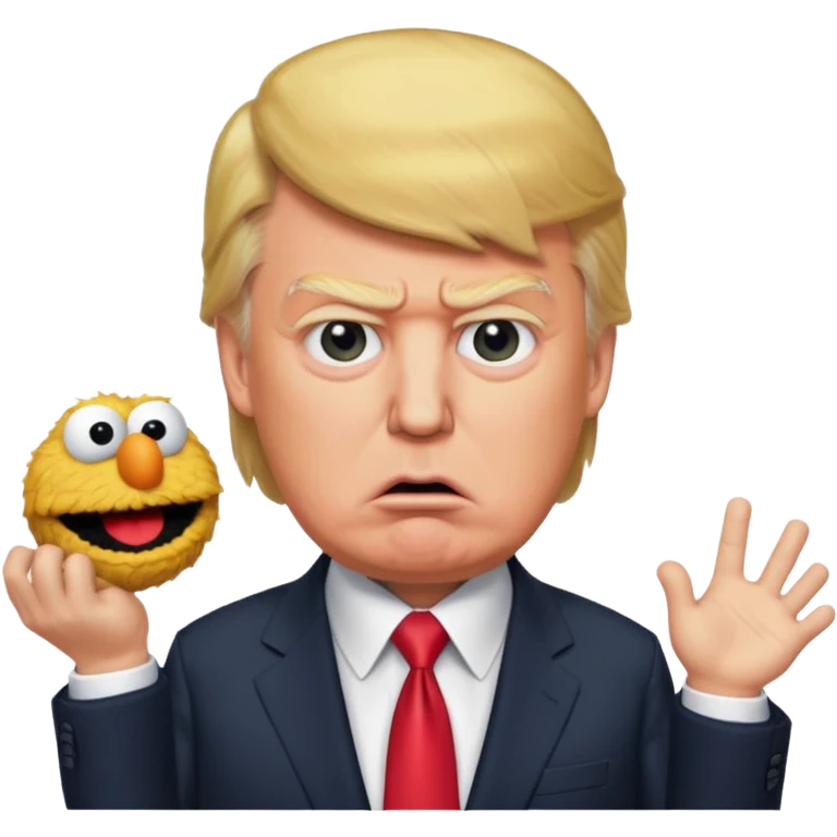 trump killing sesame street  emoji