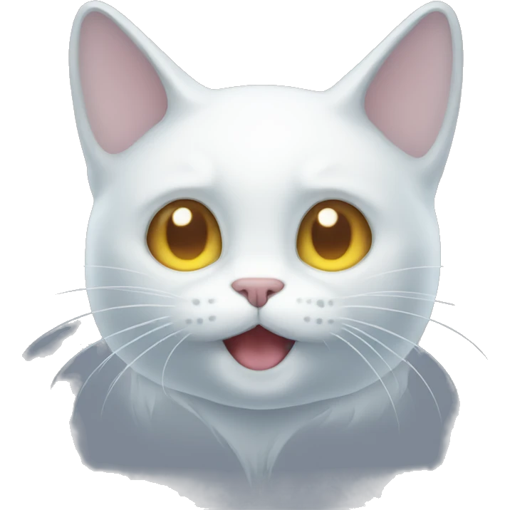 Ghost cat emoji