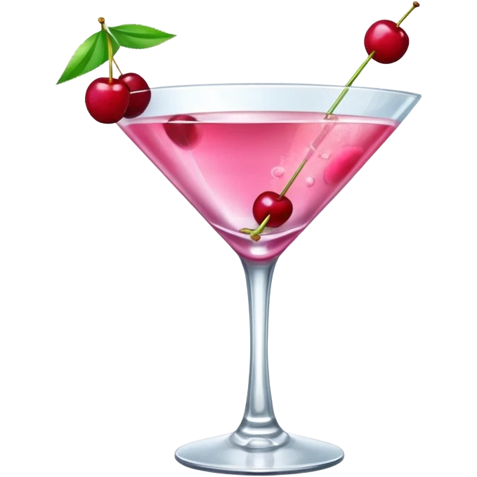 pink cocktail emoji