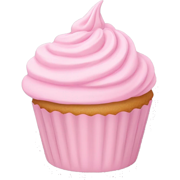 pastel pink cupcake  emoji