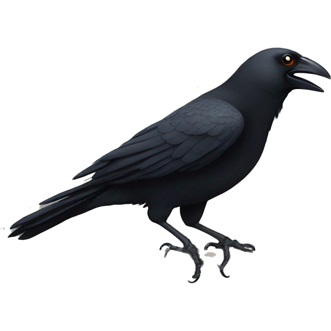 Corbeau  emoji