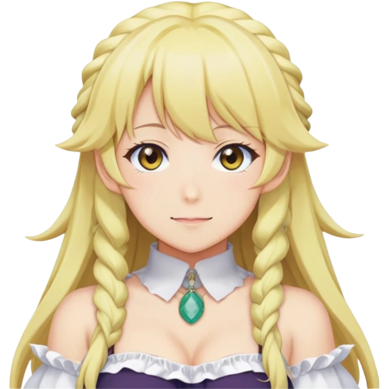 Lucoa from anime «Kobayashi s dragon maid» flirty and horny emoji