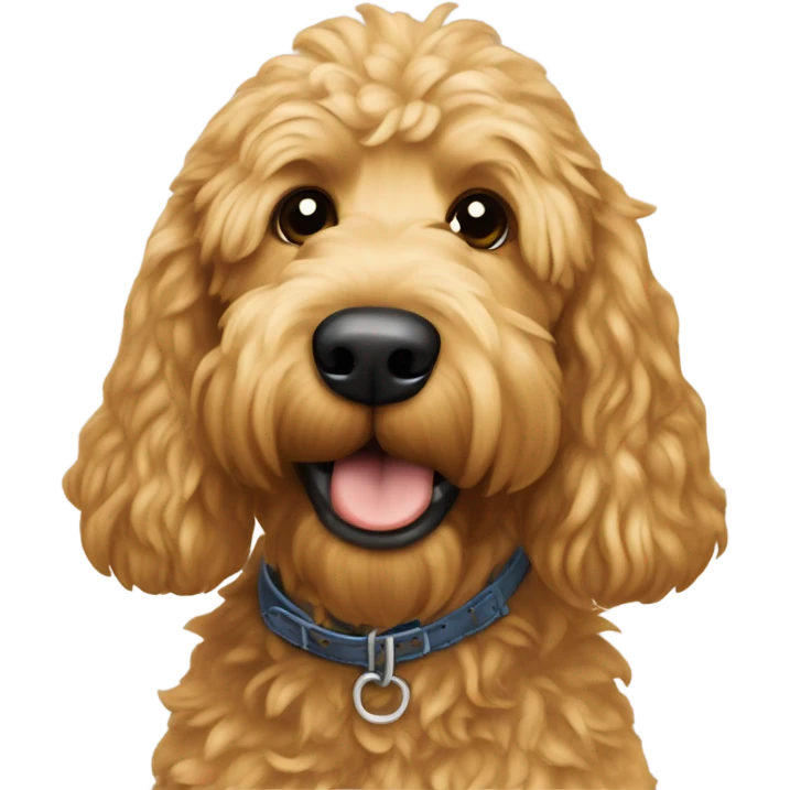 Redneck  country golden doodle  emoji