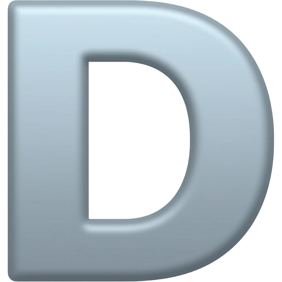 letter DR emoji