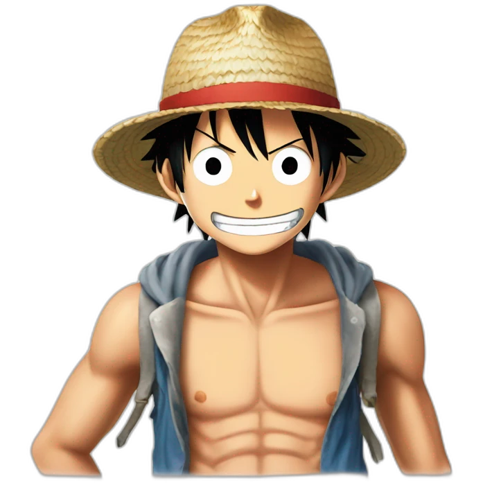 Monkey d luffy emoji