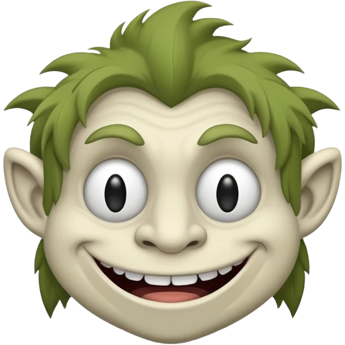 Troll face emoji
